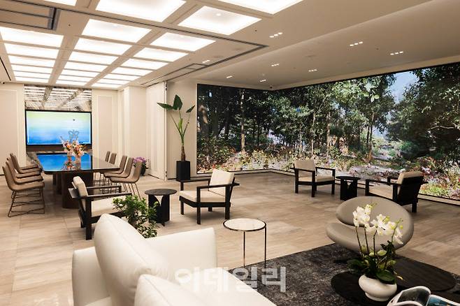 서울 중구 NH농협은행 신관 2층에 자리한 ‘NH로얄챔버’ 내부. (사진=NH농협은행)