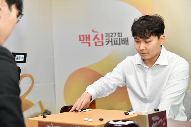 맥심커피배 결승에 진출한 박정환 9단. (한국기원 제공)