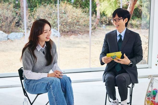 최민정-유재석. tvN ‘유 퀴즈 온 더 블럭’