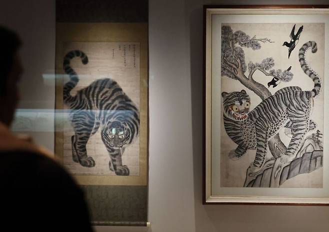 국립중앙박물관 서화실. 연합뉴스