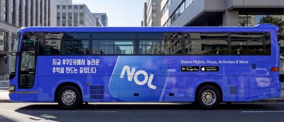놀유니버스가 내달 중순 선보일 예정일 일본 NOL Branded 버스투어. [사진=놀유니버스]