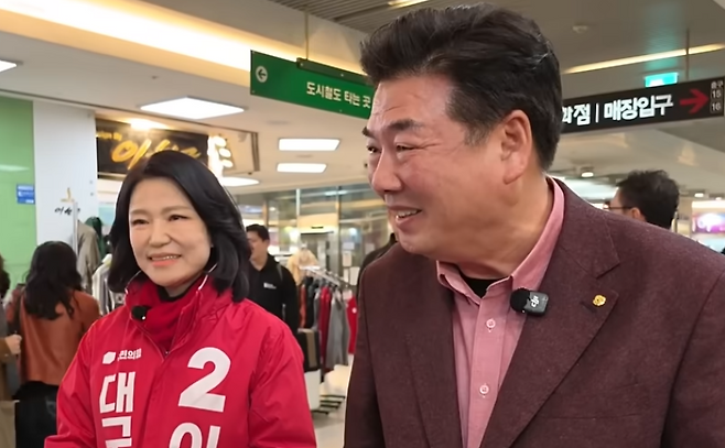 대구시장 선거에 예비후보로 등록한 이진숙 전 방통위원장(고성국 tv 캡쳐)