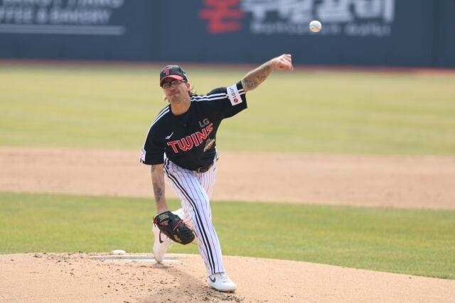 LG 트윈스 라클란 웰스./LG 트윈스