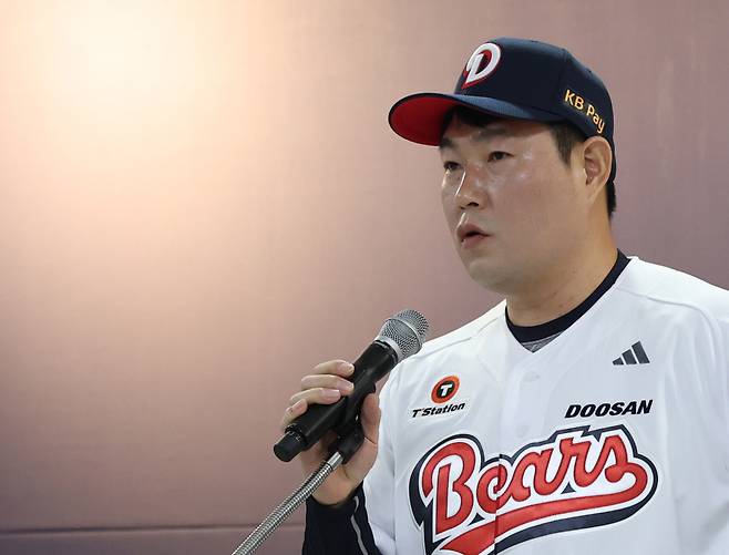 두산 양의지. 연합뉴스