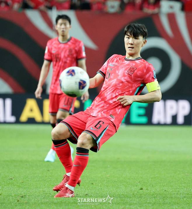 축구 대표팀 미드필더 황인범. /사진=강영조 선임기자