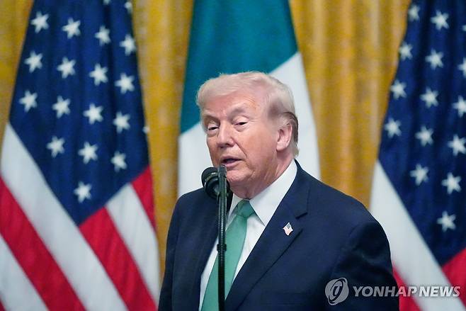 트럼프 미국 대통령 [AP 연합뉴스 자료사진 재판매 및 DB금지]