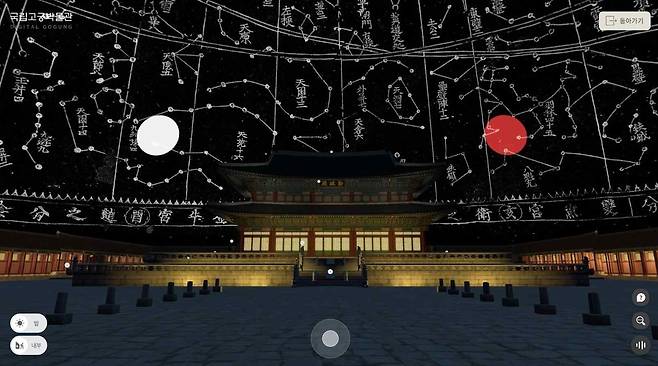 디지털 고궁 '인사이드 궁궐' 화면  [국립고궁박물관 제공. 재판매 및 DB 금지]