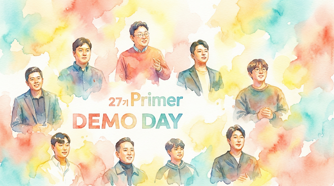 27기 데모데이에는 AI, 바이오, 크리에이터 커머스, 라이프스타일, 푸드 등 분야가 서로 다른 9개 팀이 올랐다. 언뜻 보면 분야는 제각각이지만, 발표를 관통하는 공통점은 분명했다. 모두가 이미 존재하는 시장의 익숙한 문제를 다시 정의하고 있었다는 점이다. 이날 각 팀들이 보여준 발표는 “아이디어를 제시하는 것과 시장의 구조를 재설계하는 것은 다르다”는 것을 아낌없이 보여주는 자리가 됐다. (이미지=젠스파크로 생성)