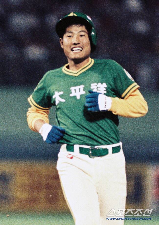태평양 시절 김진한 포수 스포츠조선DB