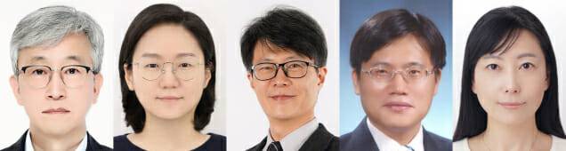 副作用のない脱毛治療物質を開発研究者。左側DGIST問題日教授、キム・ソヨン教授、イ・チャンフン教授と慶北大学医科大学ソン・ヨングァン教授、クァク・ミヒ博士.(写真=DGIST)