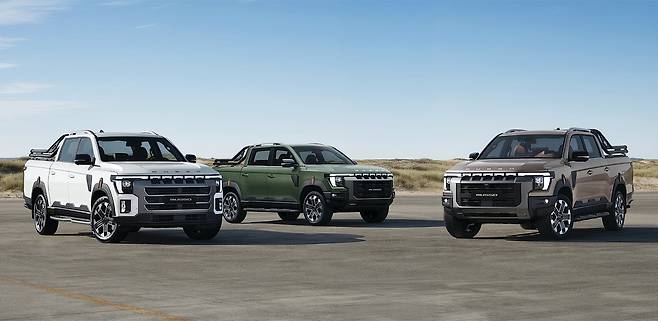 KGM 무쏘. /KGM 제공