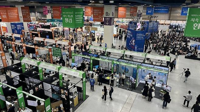 코엑스 행사장 전경. 동아DB