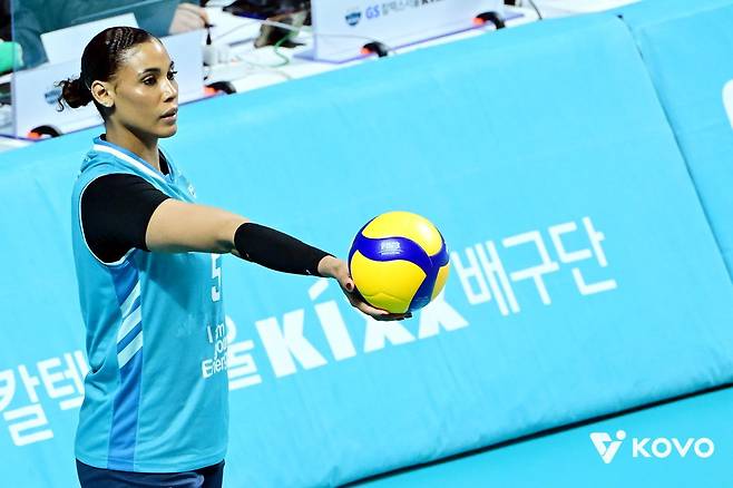 GS칼텍스 지젤 실바. KOVO 제공