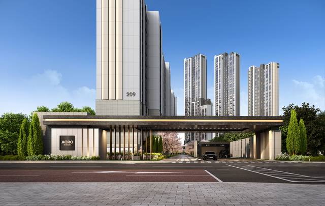 아크로 드 서초 부출입구 이미지