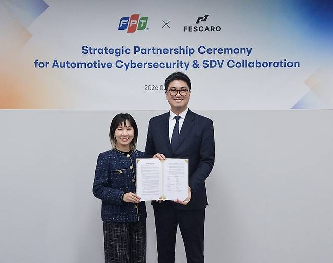 페스카로와 FPT간 MOU 체결.