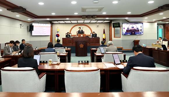 진안군의회 본회의장  [사진=진안군의회 ]