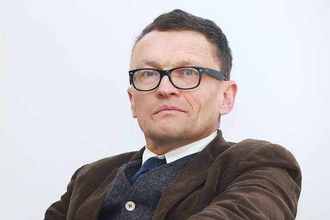 실뱅 테송이 처음으로 내한했다. [연합뉴스]