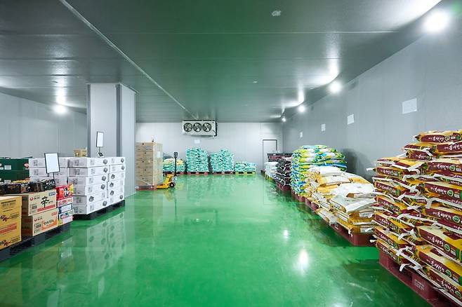 천안시가 정부지원을 받아 취약계층 시민들에게 지원하는 그냥 드림 생필품.&nbsp;