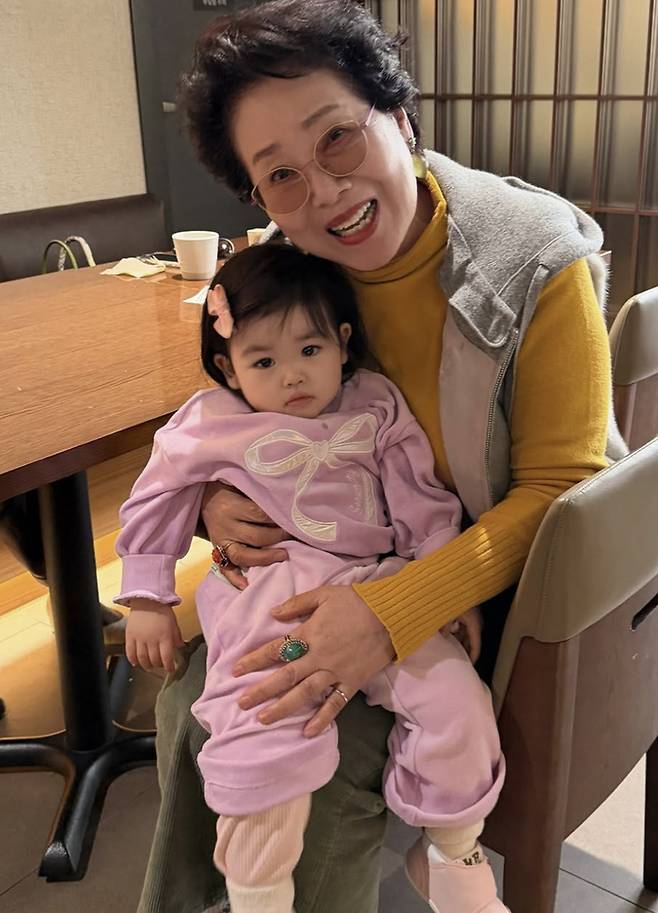 선우용여, 박수홍 딸 재이. 사진| SNS