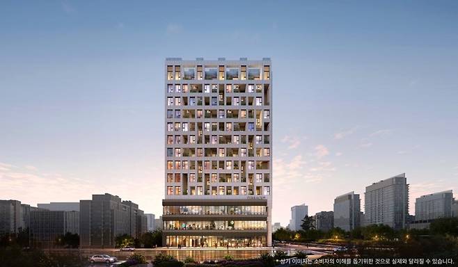 테라스99 동탄 투시도