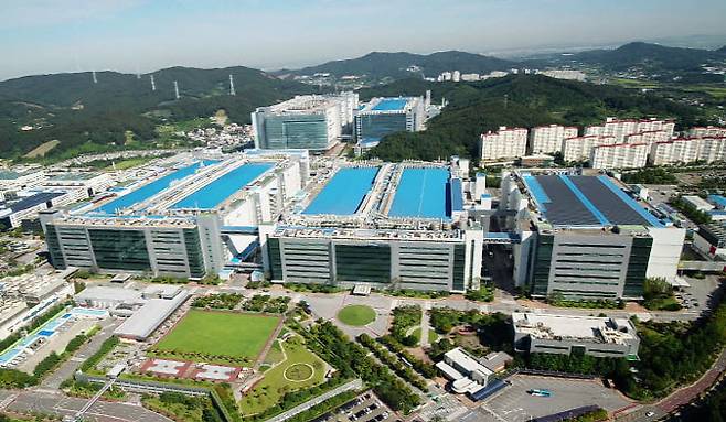 삼성디스플레이 아산1캠퍼스 전경. (사진=삼성디스플레이)