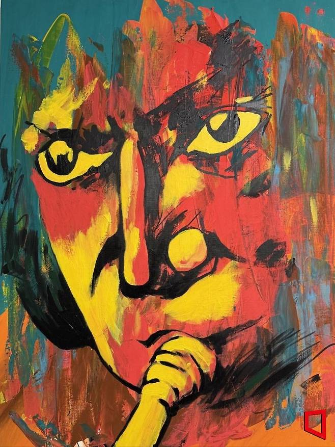 재즈의 초상·비틀즈 연작 동시 공개 오픈식서 직접 연주로 음악과 회화의 경계 허문다. 권병건 기자