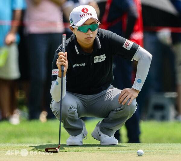 2026년 미국여자프로골프(LPGA) 투어 포티넷 파운더스컵에 출전한 김효주 프로. 사진제공=ⓒAFPBBNews = News1 (사진을 무단으로 사용하지 마십시오.)