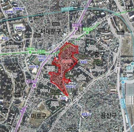 아현1구역 위치도.  자료:서울시