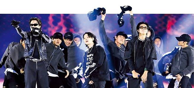 2022년 열린 BTS 단독 콘서트 ‘옛 투 컴 인 부산’.  /빅히트뮤직