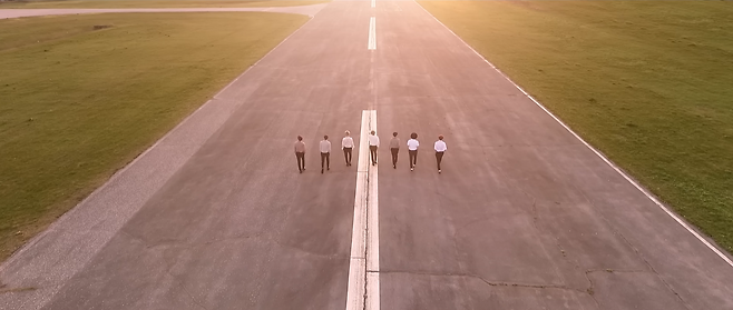 Mosan Airfield on BTS' "Epilogue: Young Forever" MV (Hybe Labels YouTube Channel)