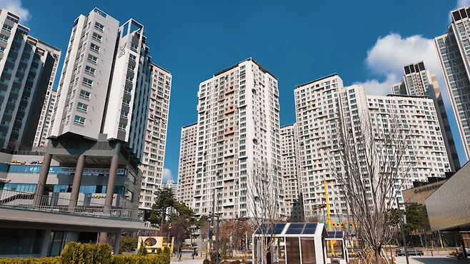 금천롯데캐슬골드파크 내부 모습 [안경찬·유종우 PD]