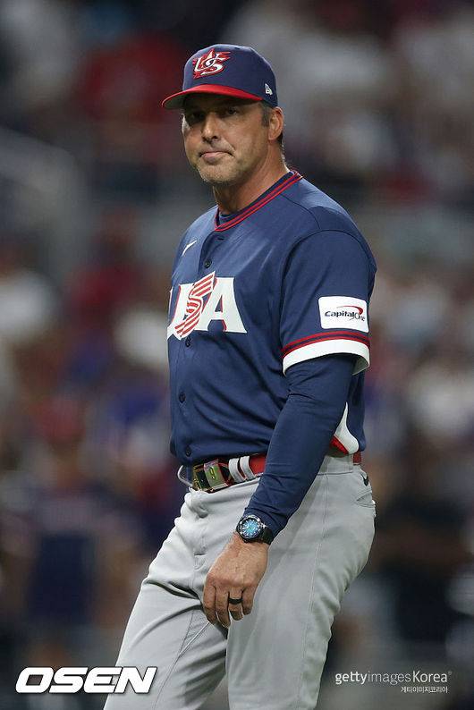 [사진] 미국 대표팀 마크 데로사 감독. ⓒGettyimages(무단전재 및 재배포 금지)