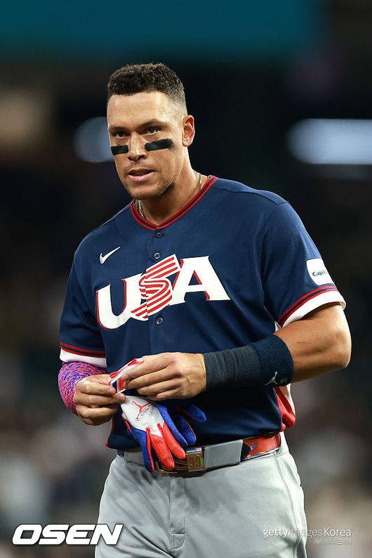 [사진] WBC 미국 대표팀 애런 저지 ⓒGettyimages(무단전재 및 재배포 금지)