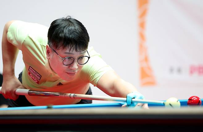 이번 시즌 드림 투어 MVP에 오른 오성욱. 사진 제공=PBA