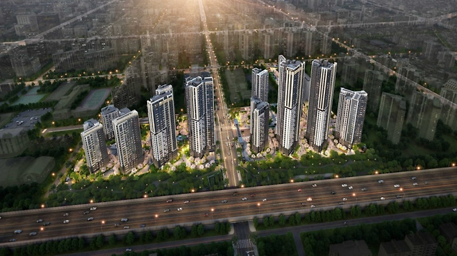 서울 서초구 서초동 ‘아크로 드 서초’ 조감도. 사진 제공=DL이앤씨