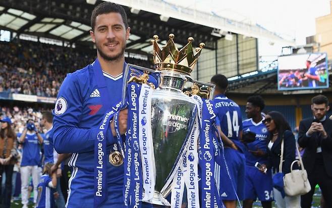 첼시 시절 에덴 아자르