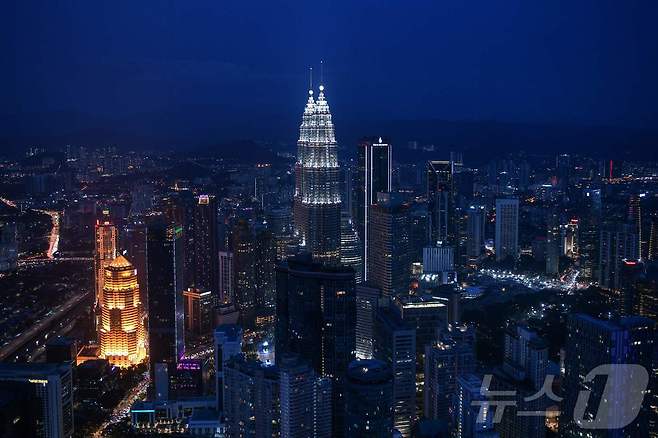 말레이시아 쿠알라룸푸르 전경. ⓒ AFP=뉴스1