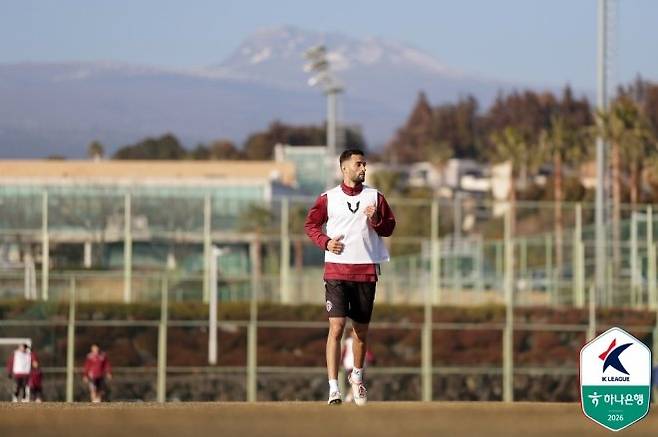 세레스틴. 사진=한국프로축구연맹