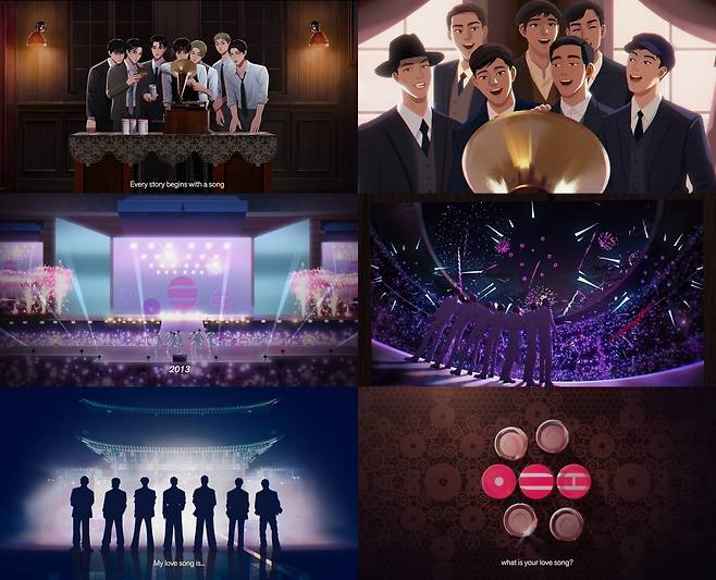 방탄소년단 애니메이션 ‘아리랑’ [빅히트뮤직 제공]