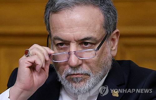 아바스 아라그치 이란 외무장관 [로이터 연합뉴스 자료사진 재판매 및 DB 금지]