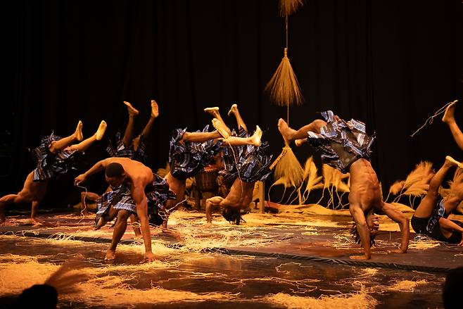 제21회 안산거리극 죽제 패막공연 장면 <안산시 제공>