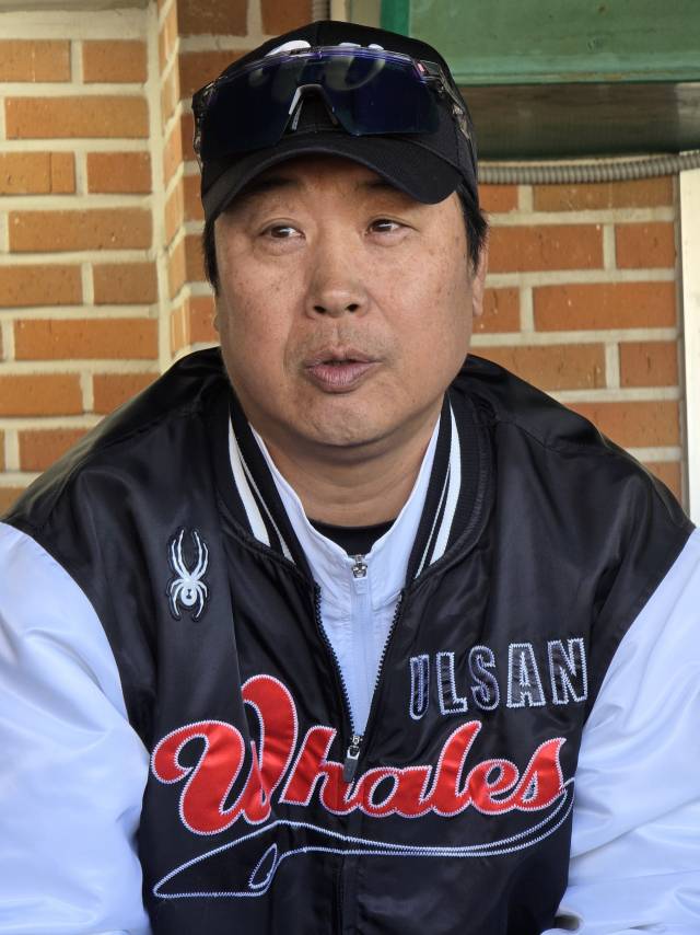 울산 웨일즈 장원진 감독. 오상민 기자