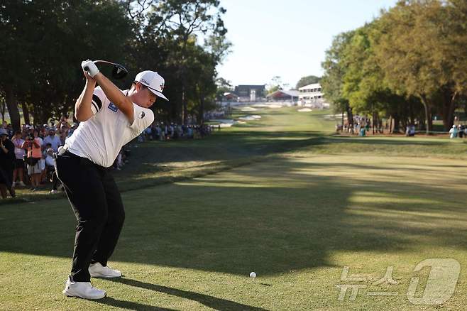 임성재. ⓒ AFP=뉴스1