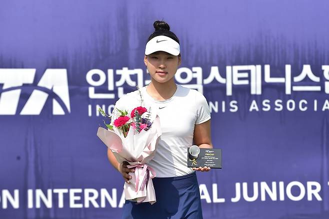 준우승 이서진 / 황서진 기자 (대한테니스협회 미디어팀)
