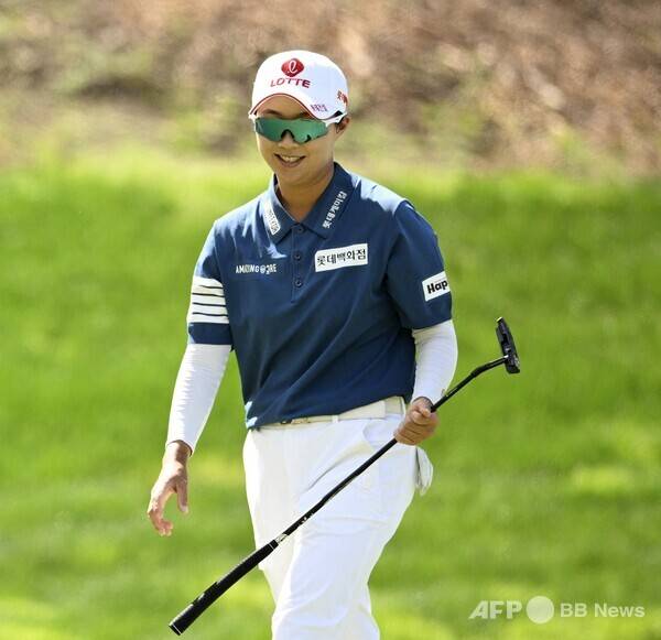 2026년 미국여자프로골프(LPGA) 투어 포티넷 파운더스컵 우승 경쟁에 뛰어든 김효주 프로가 3라운드에서 경기하는 모습이다. 사진제공=ⓒAFPBBNews = News1 (사진을 무단으로 사용하지 마십시오.)