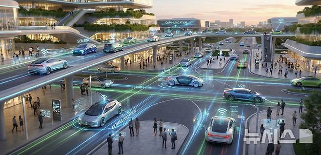 [광주=뉴시스] 미래차 모빌리티 자율주행 실증도시 광주. (사진=광주시청 제공). photo@newsis.com *재판매 및 DB 금지