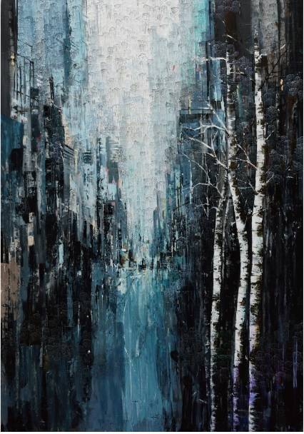 한정원 ‘도시의 기억’ /사진=교동미술관 제공