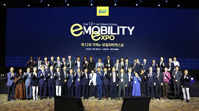 올해 열린 국제 e-모빌리티엑스포 현장 / 사진=조직위