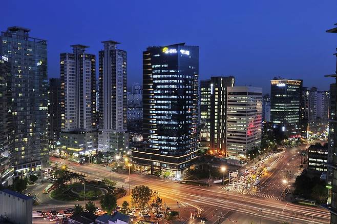 에쓰오일 서울 마포구 본사 사옥 전경./ 에쓰오일