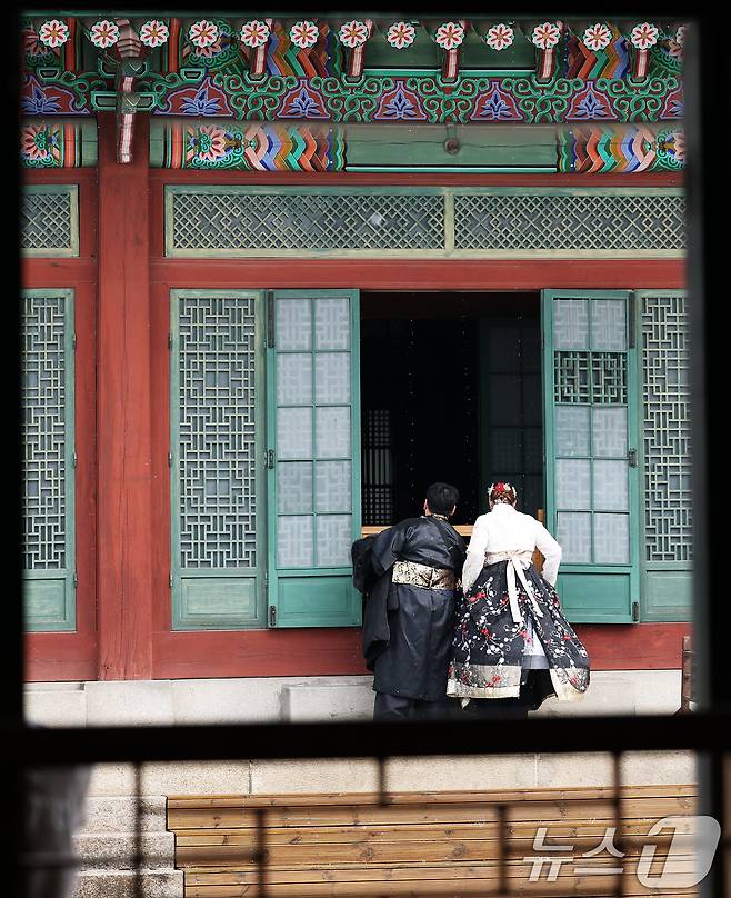 지난해 열린 '창덕궁 궁궐 빛·바람 들이기' 행사 ⓒ 뉴스1 오대일 기자